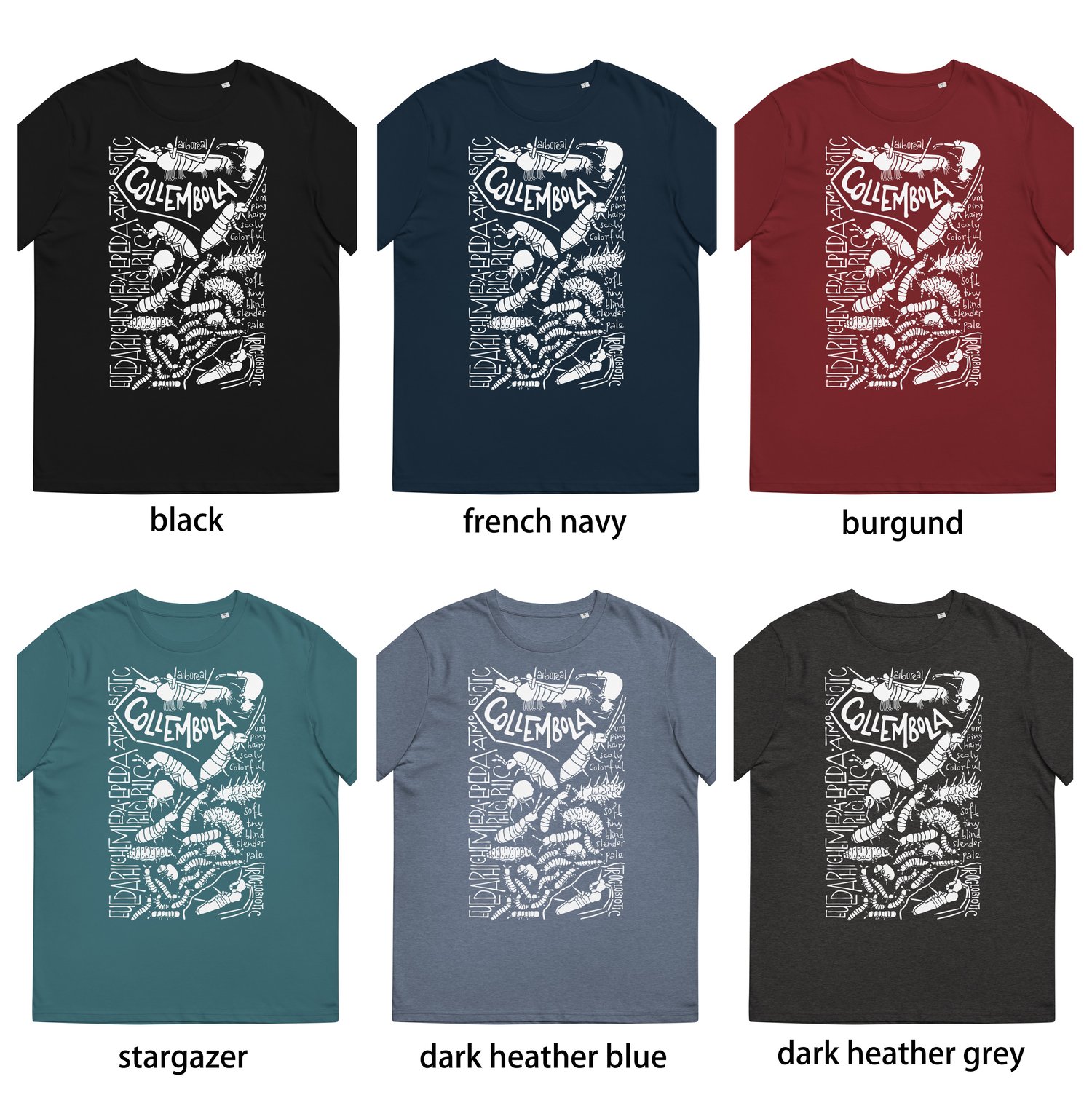 Collembola shirt unisex