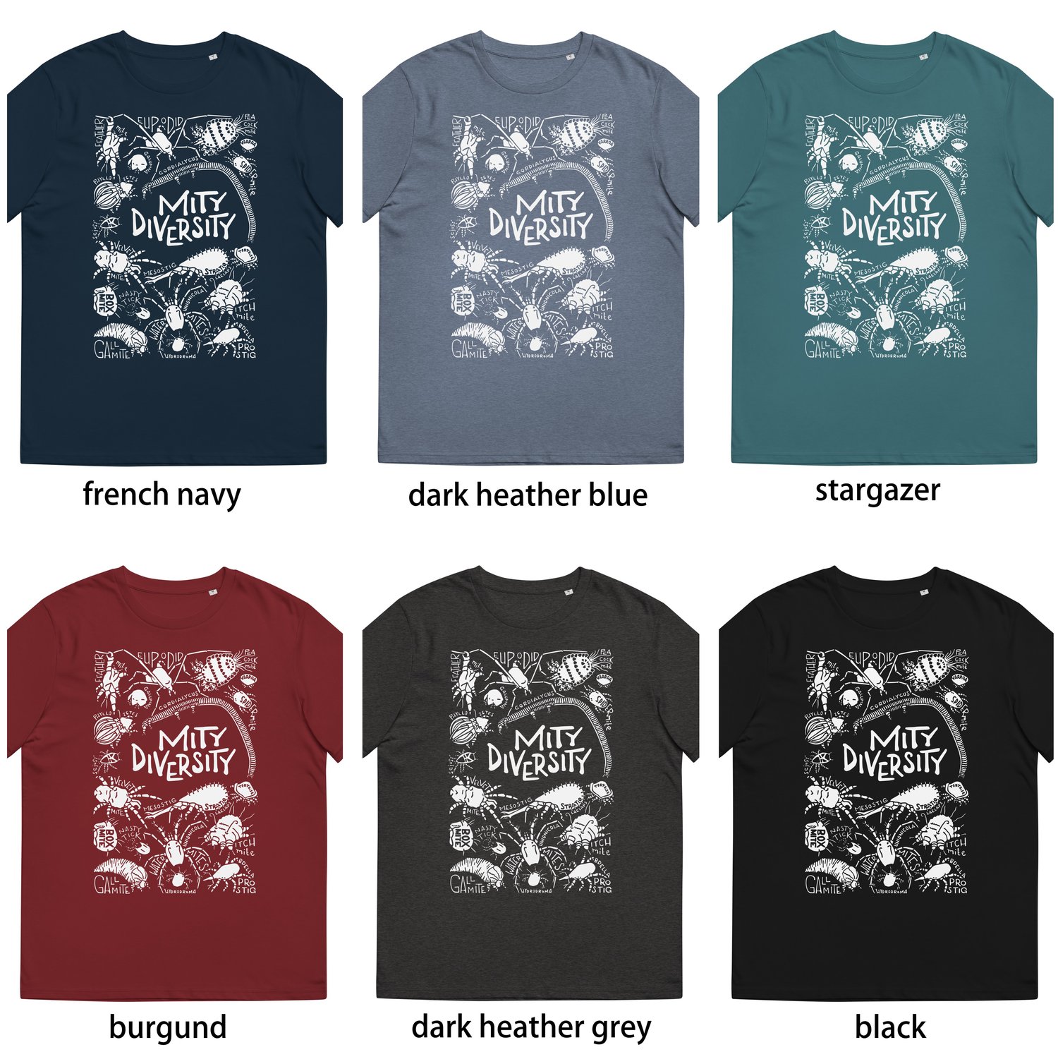 Mites shirt unisex