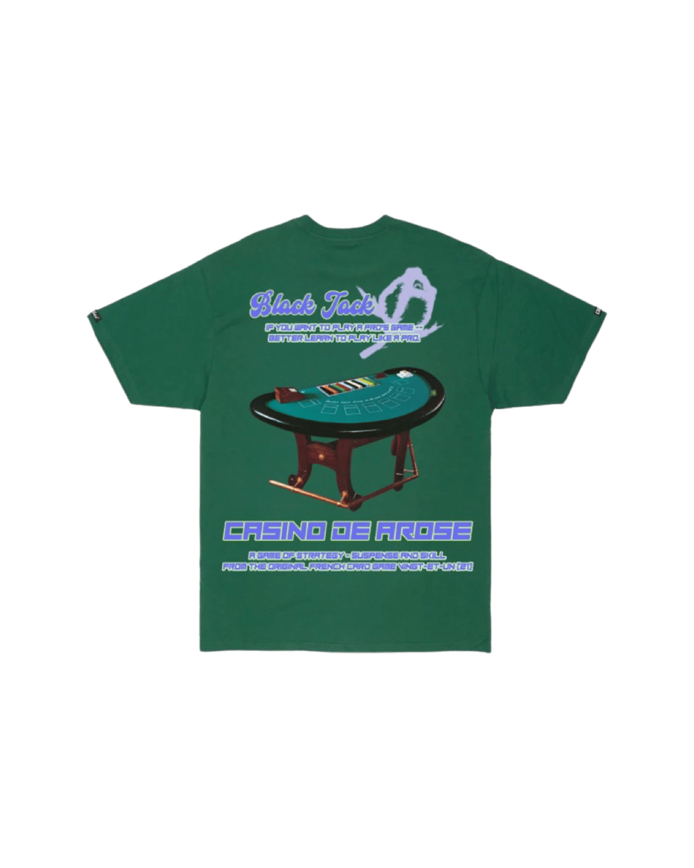 Image of 1st Edition Player's tee in Casino Green