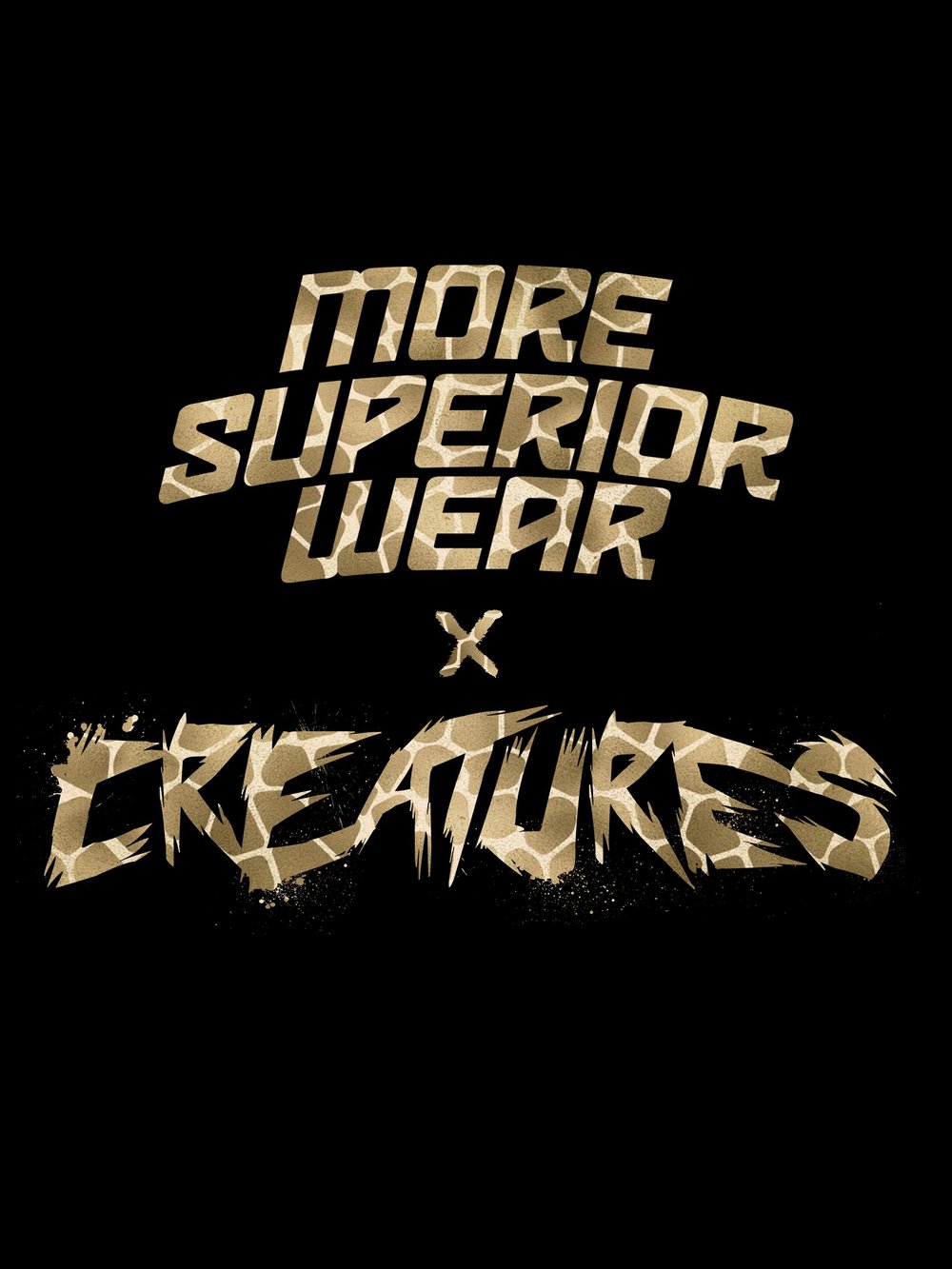 MSW x Creatures Giraffe Graffiti
