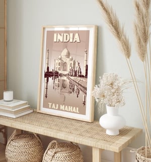 Image of India Taj Mahal - Fine Art Print