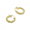 Silver or Gold Small Hoop Earrings
