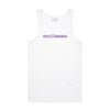 Blanco Tank Top (Purple Logo)