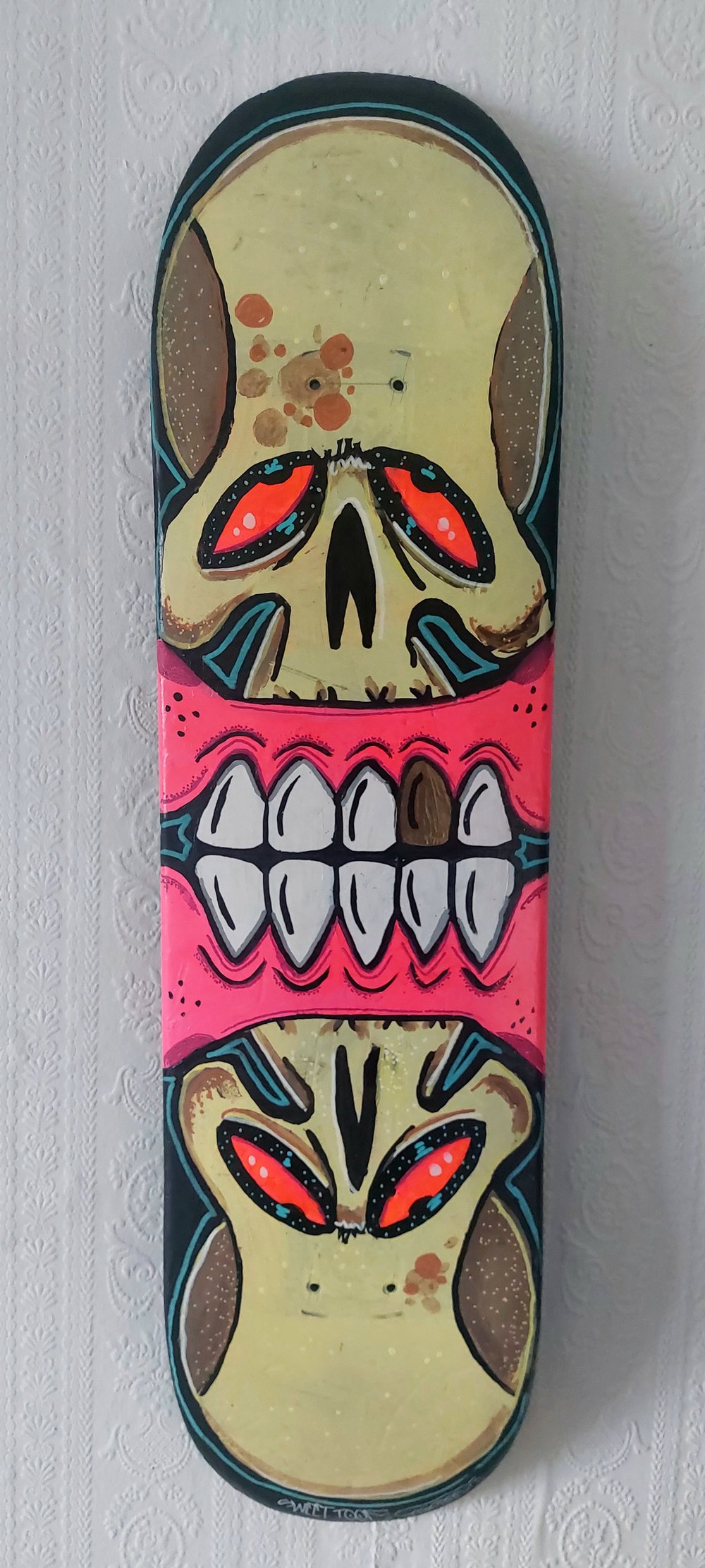 Skull Duet Skateboard 