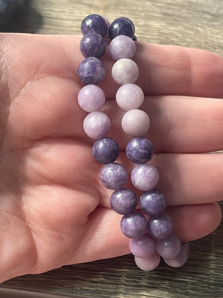 Image of Lepidolite bracelet 