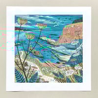 Image 1 of High Cliff Maenporth Large Print