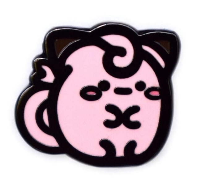 Shy Clefairy Mini Pin