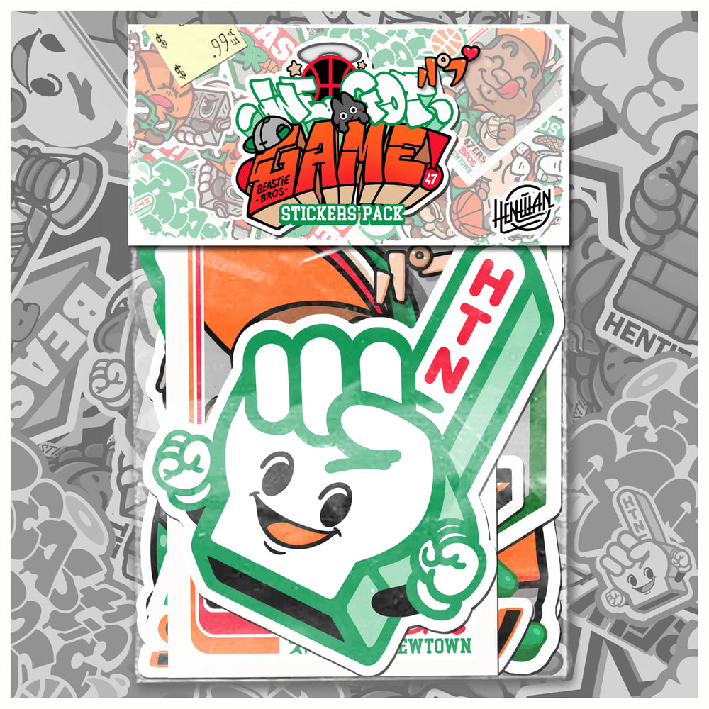 "WE GOT GAME" Stickers Pack by Hentitan