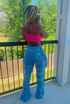 Fit me In Fringe Jeans 