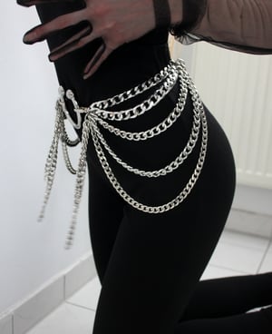 Image of  MADE TO ORDER- Kultchen Chained Belt (Size XS - XL)