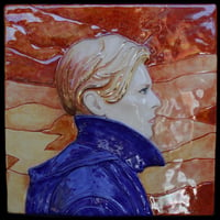 Image 1 of David Bowie 'Low' 3D Ceramic Wall Panel