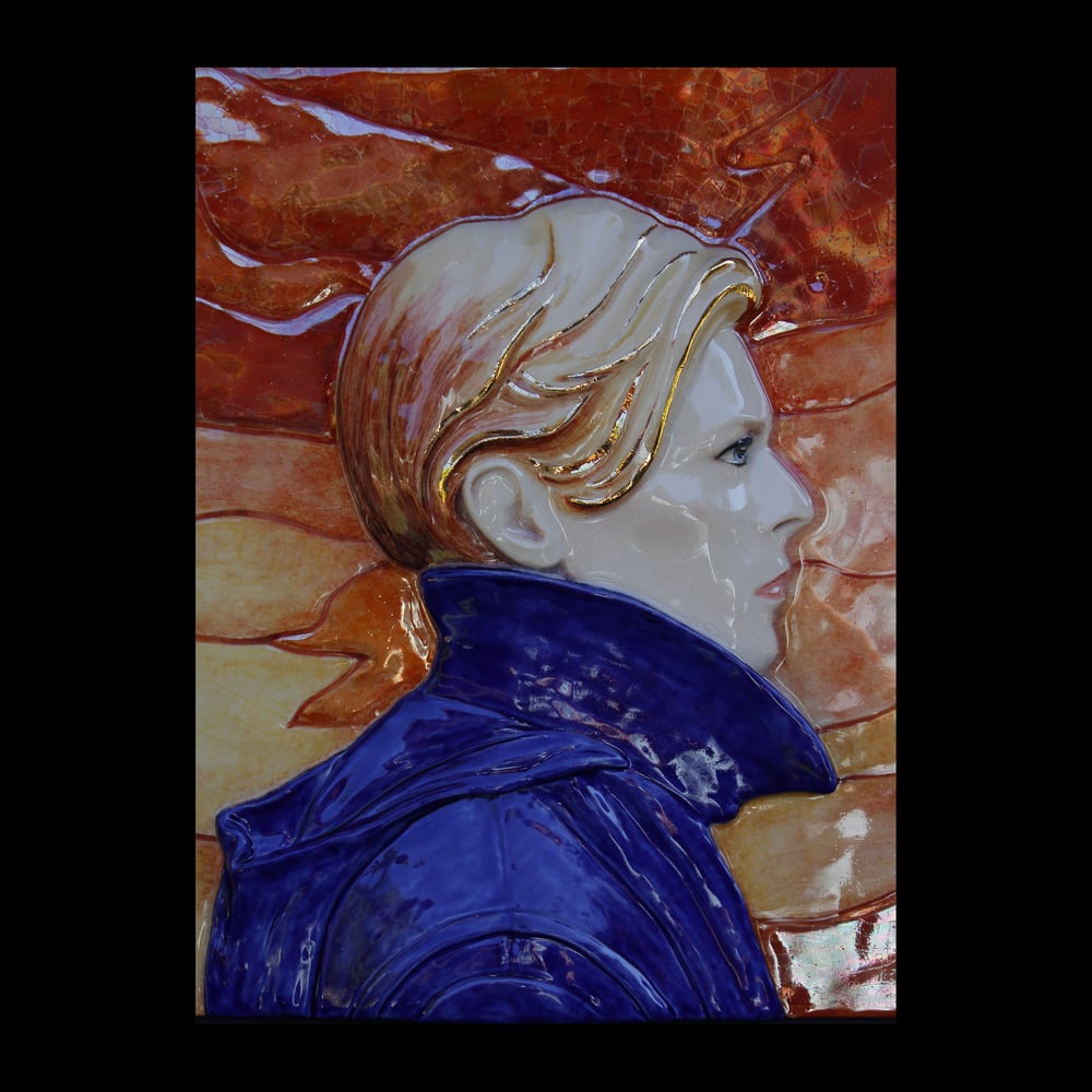 David Bowie 'Low' 3D Ceramic Wall Panel