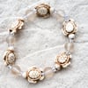 Tan turtle bracelet