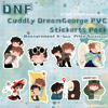 [In-Stock] Fan-Made Cuddly DNF PVC Stickers Pack