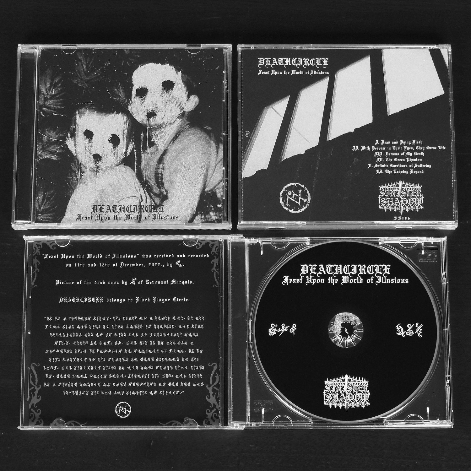 Deathcircle – Feast Upon the World of Illusions CD