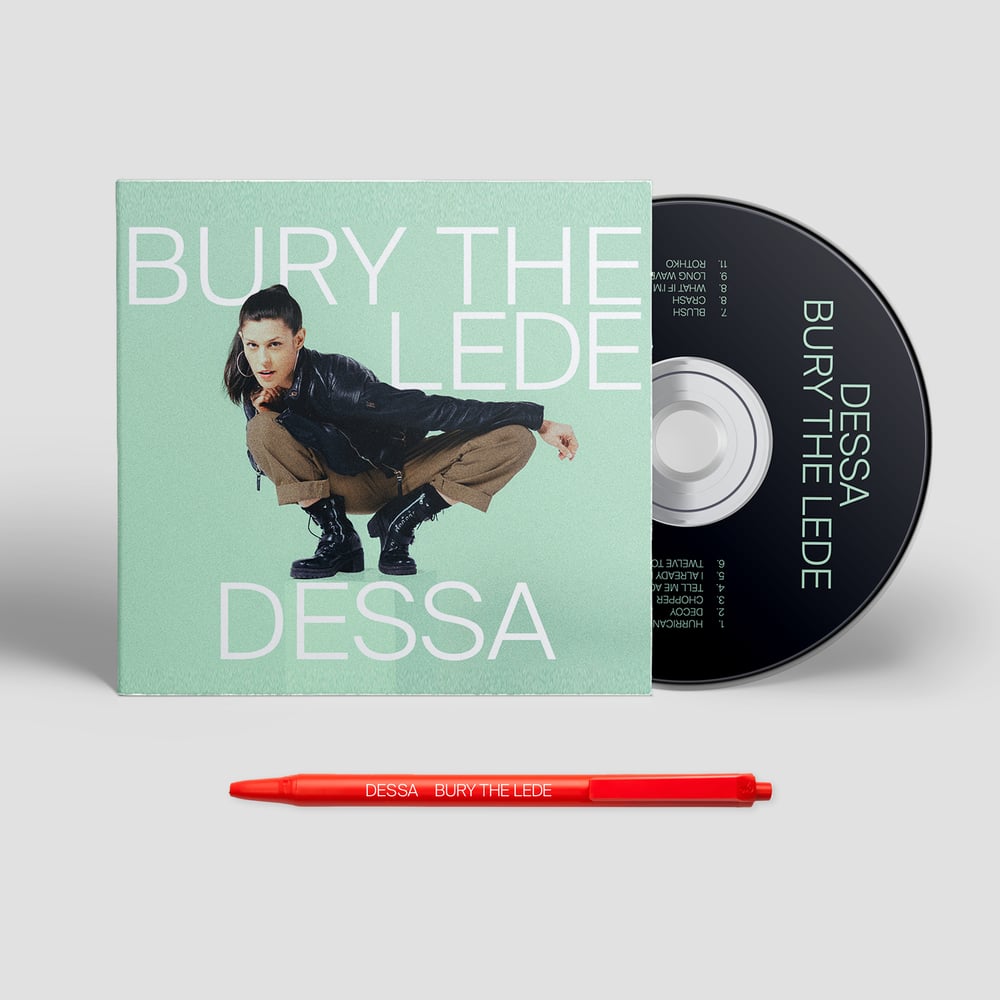 Image of DESSA - 'BURY THE LEDE' - STANDARD CD