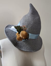 Image 1 of Grey Mushroom Witch Hat