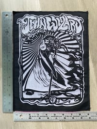 Image 2 of Twin Wizard Back Patch Tarot Caster