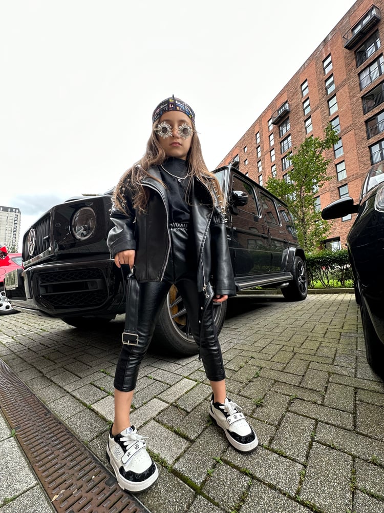 Image of Biker Leather Jacket 