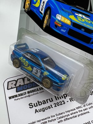 Rally Models Custom - Subaru Impreza WRC - August 2023 (Signed)