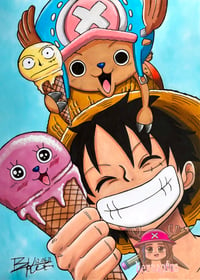 One Piece Chopper x Luffy Ruffy