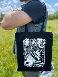 Image 4 of Twin Wizard Tote Bags Tarot Caster