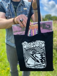 Image 1 of Twin Wizard Tote Bags Tarot Caster