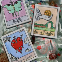 original tarot card canvases