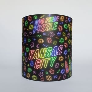 Image of Kansas City Puzzle - Neon Lights