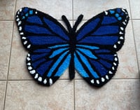 Blue Butterfly Rug 