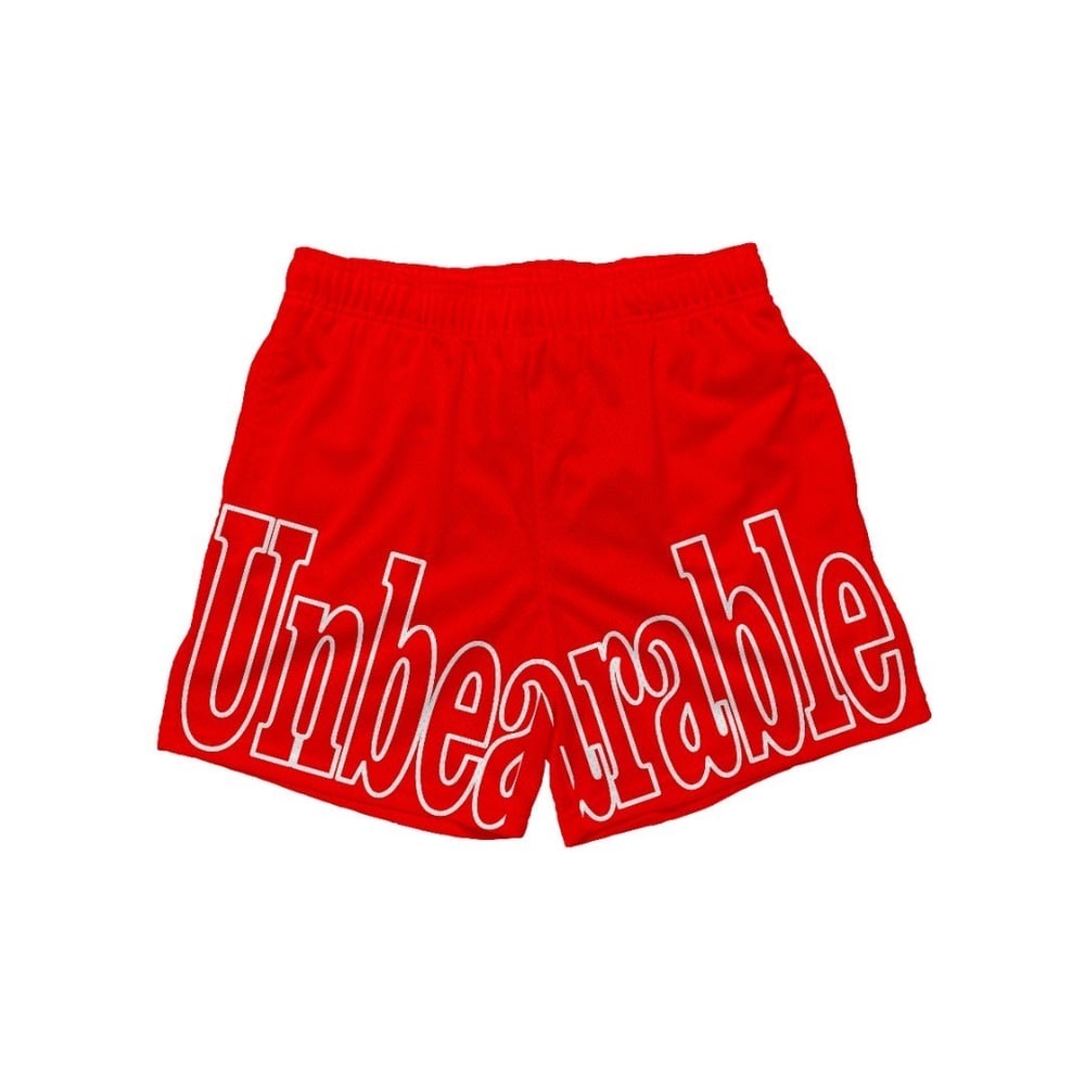 Image of UNBEARABLE LOGO SWIM TRUNKS