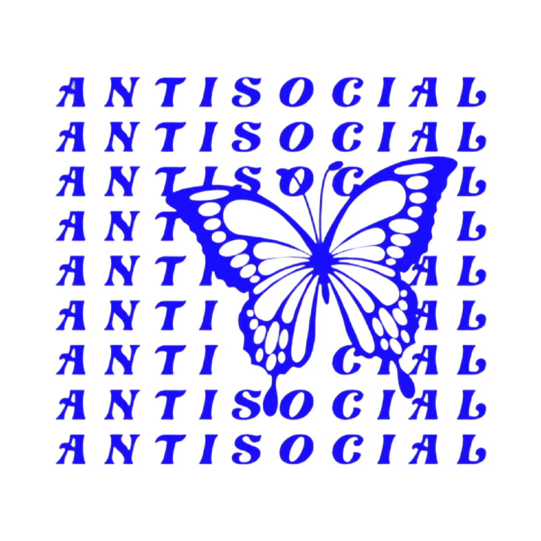 Image of "Antisocial Butterfly" Tee