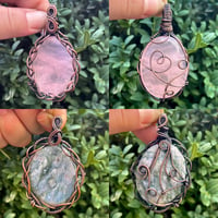 Image 3 of Worry Stone Pendants