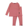 Raspberry Pinstripe Pajama Set 