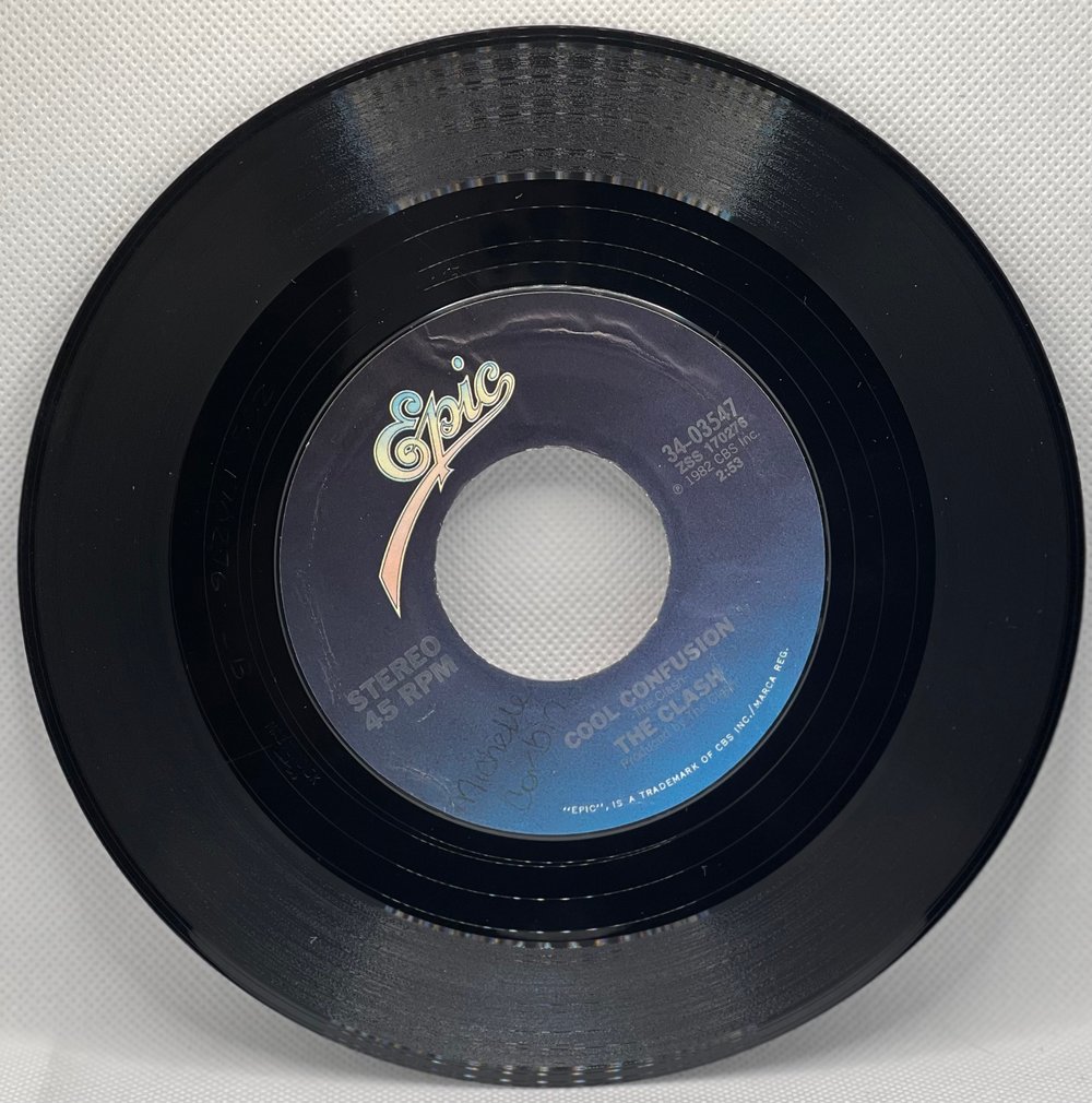 The Clash β Should I Stay Or Should I Go? 1982 7β 45rpm