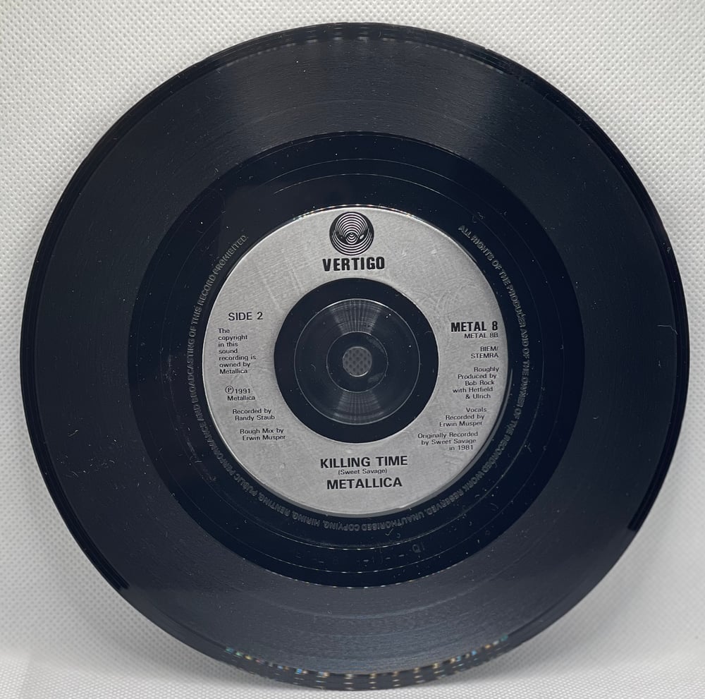 Metallica – The Unforgiven 1991 7” 45rpm