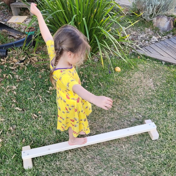 Image of Wooden Balance beam