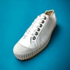 Inn-stant lo top white canvas sneaker shoes made in Slovakia 