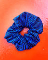 Blue Zebra Super Scrunchie 🦓