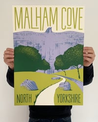 Image 3 of Malham Cove Screenprint