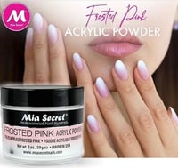 Image 2 of Mia secret Acrylic frosted pink 