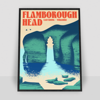 Image of Flamborough Head Screenprint