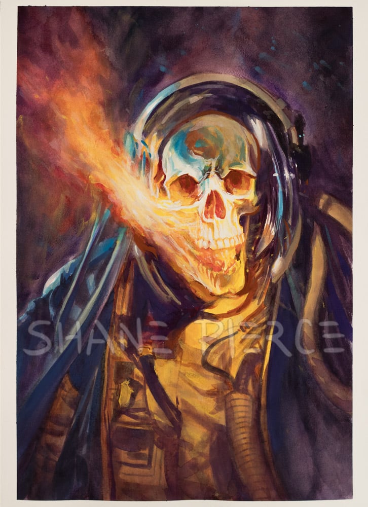 Image of Skull'naught Inter Watercolour