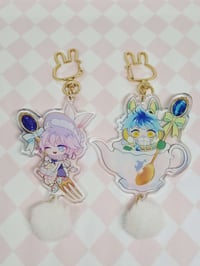 Image 5 of PREORDER: White Rabbit Festival Bunny Charms