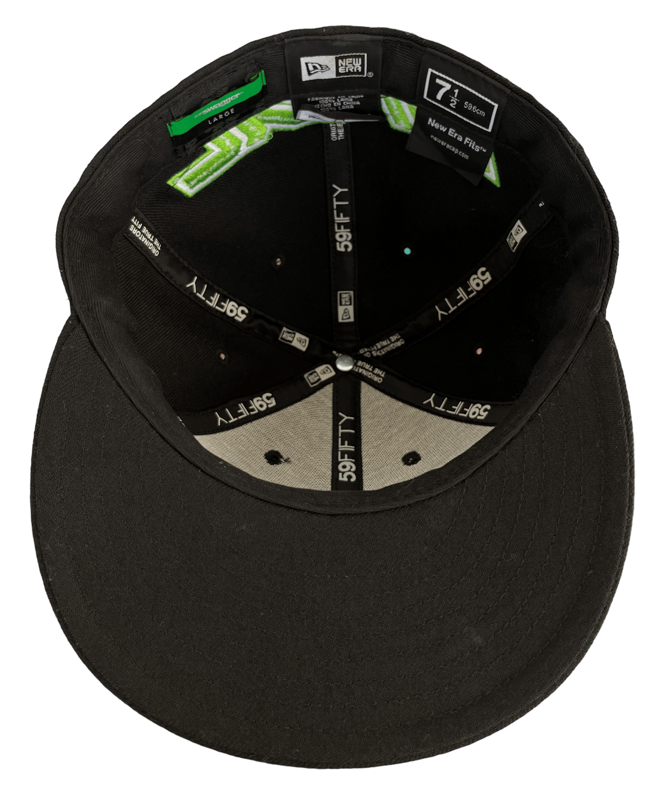 NEW ERA Fitted Long Brim Hat 新品 7 1/2 ニューエラ 日本産