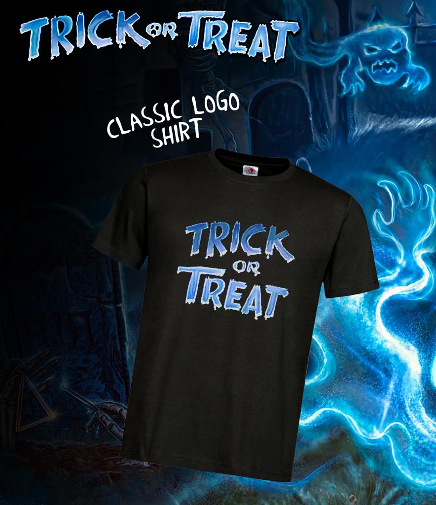 Image of TRICK OR TREAT "classic logo" T-Shirt
