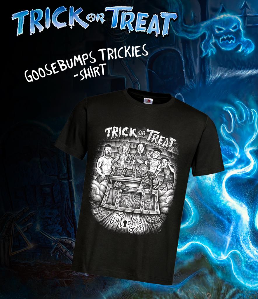 Image of UNLOCKED SONGS "goosebumps" T-Shirt