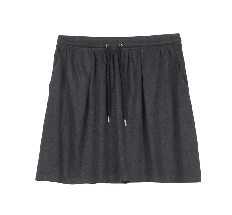 Image of Jupe 100%lin EDWIGE Noir 69€ -60%