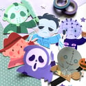 Slasher Peeker Stickers | Car & Laptop Peekers