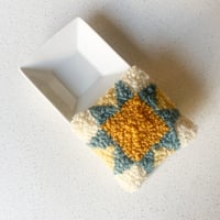 Punch Needle Pin Pillow - Sunny Day